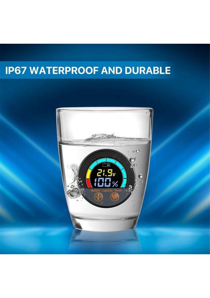 Su Geçirmez IP67 Pil Test Cihazı 10-100V 100A Shunt Enerji Tasarruf Kapasitesi Monitörü V/a/soc/ah Lityum Için, Lifepo4 (Yurt Dışından) indirimleri