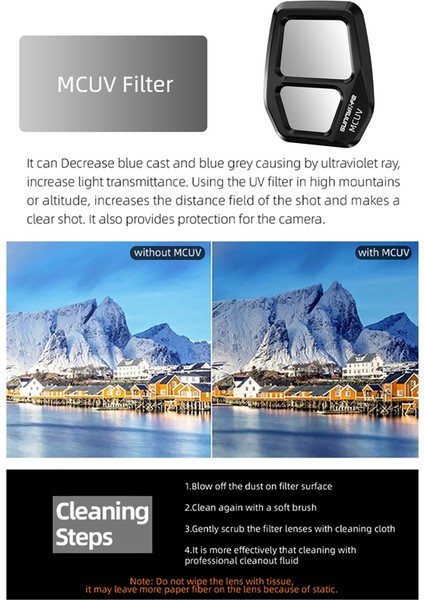 Djı Air 3s Için Sunnylife Ayarlanabilir Kamera Lens Filtresi ND16/PL Set Filtre Kiti Djı Air 3s Drone Accessorie (Yurt Dışından)