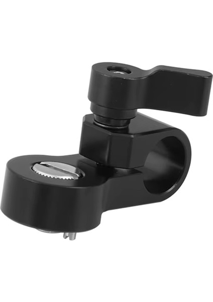 Dslr Kamera Kafesi Teçhizatı Için 3/8inch-16 Montaj Vidalı 15MM Tek Çubuk Kelepçe Adaptörü 15MM Çubuk Ray Destek Sistemi (Yurt Dışından)
