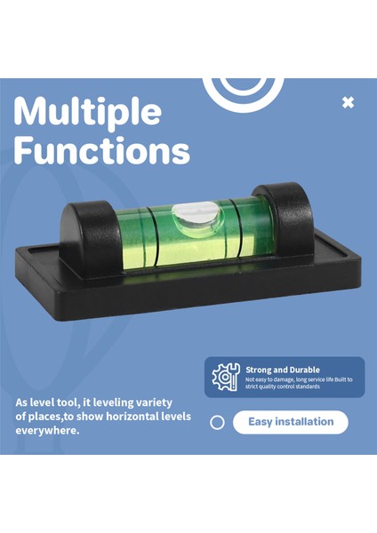 Bir Manyetik Mıknatıs Kabarcığı Ruh Seviyesi 25MM Flake Yeni (Yurt Dışından) indirimleri