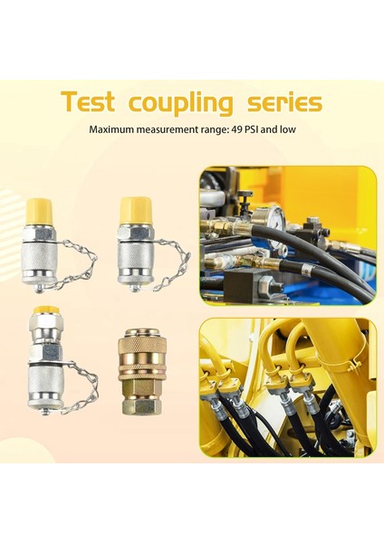 14PCS Hidrolik Sistem Kiti Için Hidrolik Basınç Test Noktası Testi Bağlama Adaptör Seti (Yurt Dışından) indirimleri
