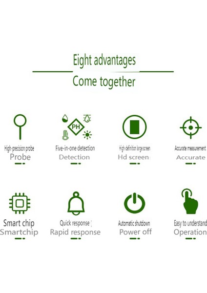 Beş Bir Arada Toprak Test Cihazı Çapraz Sınır Çapraz Yeni Toprak Nem Ölçer Çiçek ve Bahçecilik Ph Test Cihazı (Yurt Dışından) modelleri