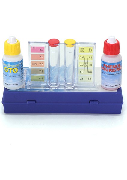 Havuz ve Spa Su Test Kitleri, Ph ve Serbest Klor Su Kimya Test Kitleri, Asit Bazlı Su Test Kutusu (Yurt Dışından) fırsatları
