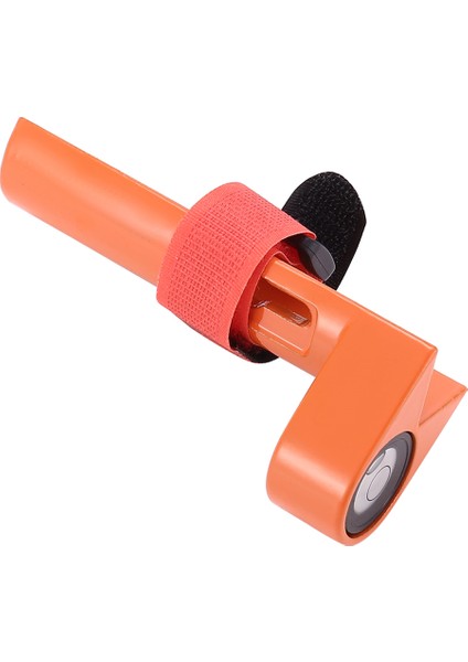 Merkezleme Karbon Fiber Kutup Düzeni Kabarcık Düzeneği Sağ Açı Seviye Kayış Taşınabilir Dikey Seviye Turuncu (Yurt Dışından)