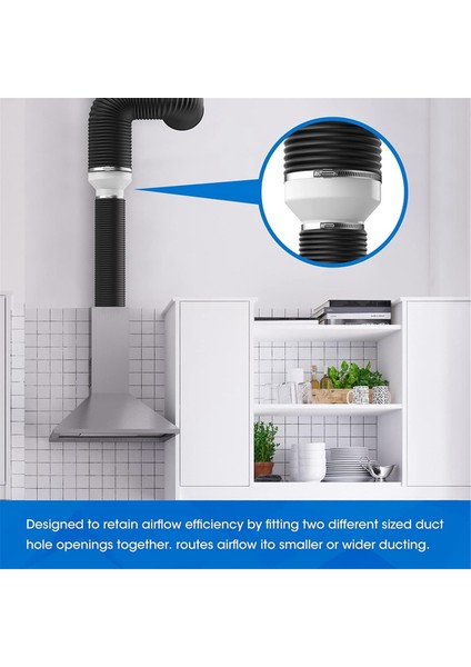 6 Ila 4 Inç Kanal Azaltıcı, Kanal Adaptörü 6 Ila 4 Pvc Redüktör, Kanal Artışı/azaltıcı Büyüme Çadır Hvac Havalandırma Sistemi (Yurt Dışından) modelleri