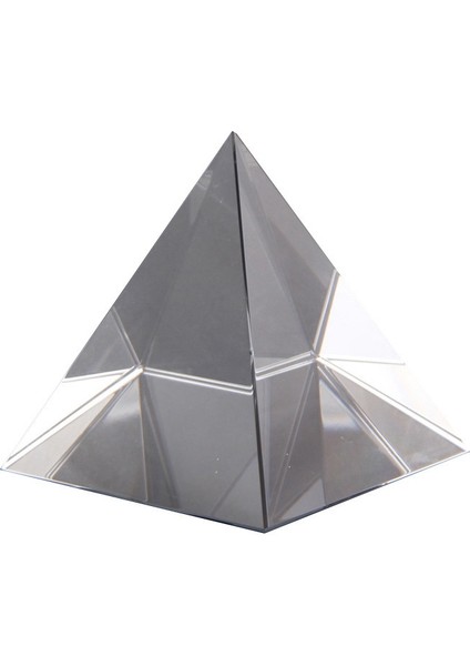 Prizma Optik Cam Piramit 40MM Yüksek Dikdörtgen Polyhedron Öğretim Deneylerine Uygun (Yurt Dışından)