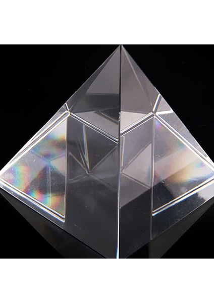 Prizma Optik Cam Piramit 40MM Yüksek Dikdörtgen Polyhedron Öğretim Deneylerine Uygun (Yurt Dışından) indirimleri