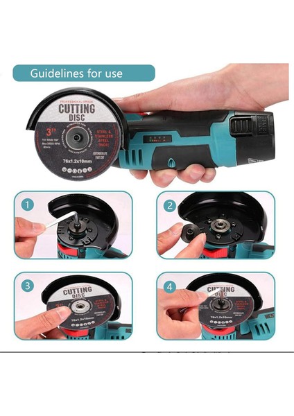 18 Adet Kesme Diskleri, 76MM Kesme Diski, Metal Için Açılı Öğütücü Diskler, Taşlama Diskleri, Metal Kesme Için Kesme Diskleri (Yurt Dışından) fırsatları
