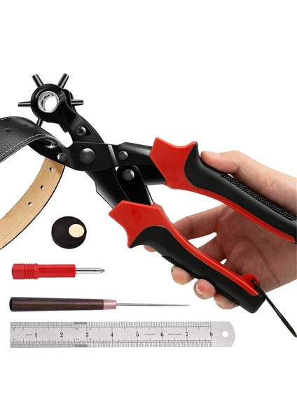 Deri Delik Yumruk Seti, Profesyonel Döner Yumruk Pensi Kiti, Süper Ağır Hizmet Döneri Yumruk, Hassas Çok Delikli (Yurt Dışından) fiyatları