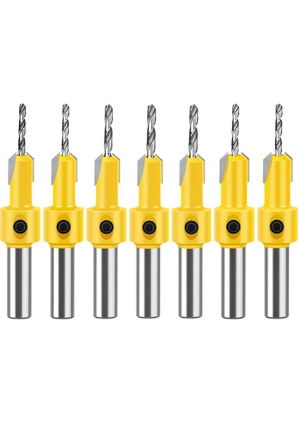 Ağaç Işleme Konuşma Matkap Koni Deliği Matkap Alaşım Kafaları Vidalı Adım Ahşap Kendi Kendine Tapma Vidası Takma Merdiveni (Yurt Dışından)