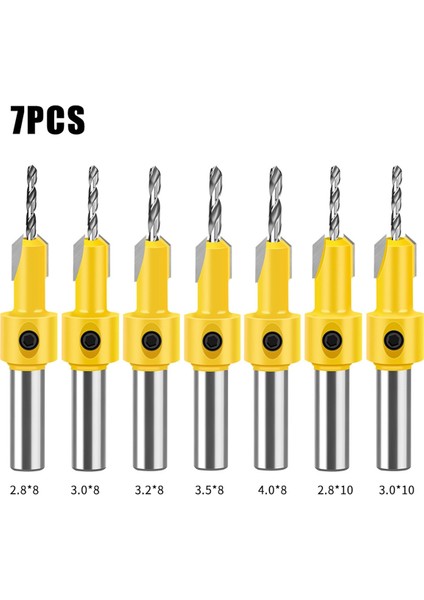 Ağaç Işleme Konuşma Matkap Koni Deliği Matkap Alaşım Kafaları Vidalı Adım Ahşap Kendi Kendine Tapma Vidası Takma Merdiveni (Yurt Dışından) fiyatları