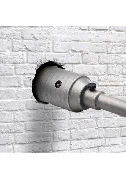 1set 2 1/2 Inç Beton Delik 220MM Sds ile Şans Sihir, 65MM Duvar Deliği Çimento Tuğla Taş Duvar Için Testere Matkap Bit (Yurt Dışından) modelleri