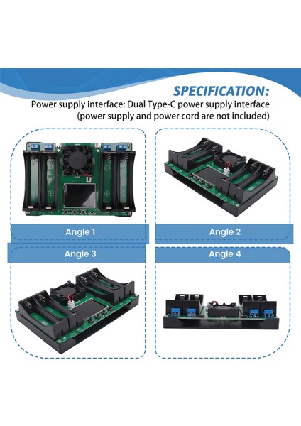 18650 Lityum Pil Kapasite Test Cihazı Otomatik Dahili Direnç Test Cihazı Mah Dijital Pil Güç Dedektörü Modülü (Yurt Dışından) indirimleri