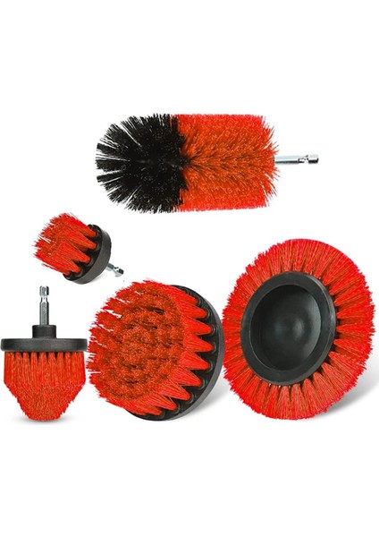Araç Yıkama Fırçası Disk Fırçası Elektrikli Matkap Temizleme Aracı Kiti Otomobil Yıkama Zemin Mutfak Banyo Küvet Tuvalet Yüzeyi (Yurt Dışından)