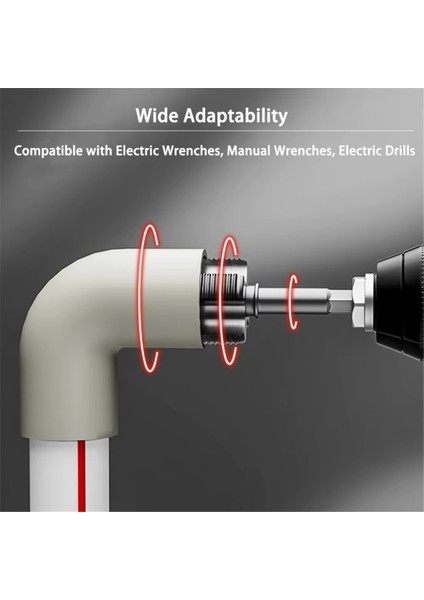 4 Noktalı 6 Noktalı Su Borusu Iç Delik Açıcı Elektrik Matkabı Altıgen Evrensel Su Borusu El Elektrik Matkapları (Yurt Dışından) fırsatları