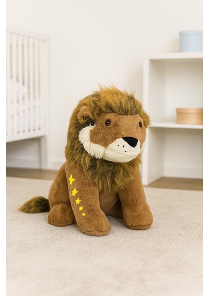 Aslan Peluş Oyuncak, Dev Yeleli Aslan Peluş, 5 Yıldızlı Aslan Peluş 60CM