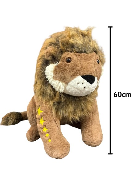 Aslan Peluş Oyuncak, Dev Yeleli Aslan Peluş, 5 Yıldızlı Aslan Peluş 60CM modelleri