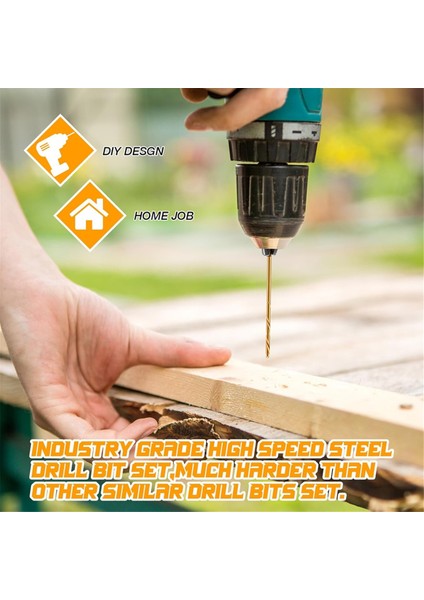 120PCS Matkap Bitleri Set 3/64-1/8in Yüksek Hızlı Çelik Hss Ahşap, Metal, Çelik, Plastik, Alüminyum Alaşım Için Mikro Tip Matkap Bitleri (Yurt Dışından) modelleri