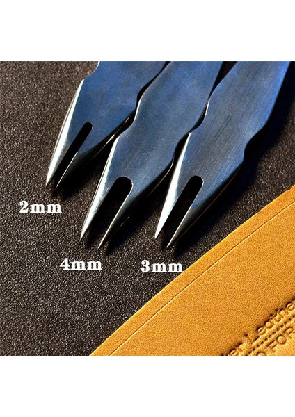 3pcs Eşitlik Göstergesi Aralık Planlama Teli Gösterge Manuel Dıy Deri Yapım Araçları Sıkılma Iş Süreci Yapma Araçları (Yurt Dışından) fiyatları