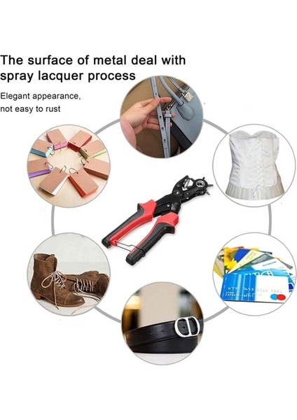 Deri Deliği Yumruk Seti, Süper Ağır Hizmet Dönemi, Kayışlar Için Hassas Çok Delikli Boyutlar, El Sanatları Delikleri B (Yurt Dışından) indirimleri