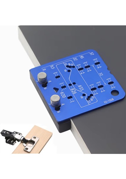 35MM Menteşe Jig Kapı Dolapları Gizli Menteşe Deliği Şablonu Jig Alüminyum Alaşım Matkap Kılavuzu Bulucu Araçları Yumruklu (Yurt Dışından) modelleri