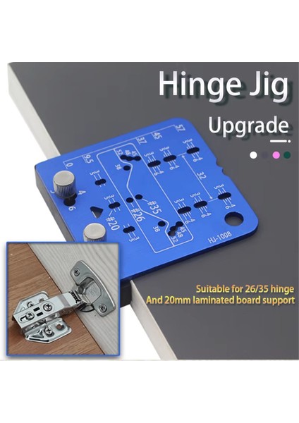 35MM Menteşe Jig Kapı Dolapları Gizli Menteşe Deliği Şablonu Jig Alüminyum Alaşım Matkap Kılavuzu Bulucu Araçları Yumruklu (Yurt Dışından) fırsatları