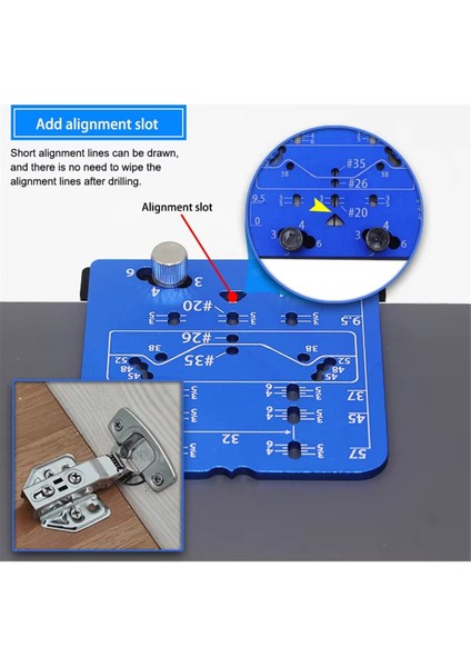 35MM Menteşe Jig Kapı Dolapları Gizli Menteşe Deliği Şablonu Jig Alüminyum Alaşım Matkap Kılavuzu Bulucu Araçları Yumruklu (Yurt Dışından) indirimleri