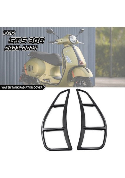 Motosiklet Radyatör Guard Grille Kapak Su Deposu Yan Korektör Vespa Gts 300 2023-2024 (Yurt Dışından) fiyatları