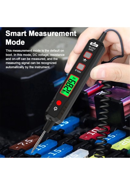 Araç Voltaj Dedektörü Kalemi Dc 100V Elektrik Hattı Test Cihazı Ncv Devre Hatası Bakım Test Aracı (Yurt Dışından) modelleri