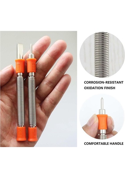 2pcs Yay Aracı Seti 5/16 Inç Keski ve 1/8 Inç Merkez Yumruk Seti, Odun Için Yaylı Perçin Çıkarma Seti (Yurt Dışından) fırsatları