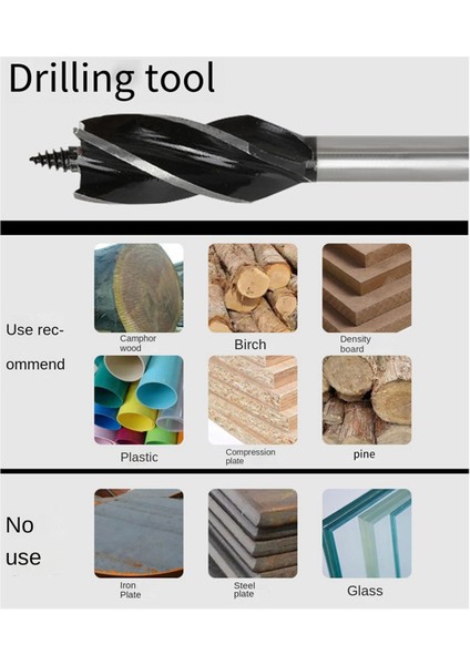 Ahşap Işleme El Matkap El Deliği Çok Fonksiyonlu Araçlar Yapma Ahşap El Matkap Dış Mekan Kullanımı Için Uygundur. (Yurt Dışından) fiyatları