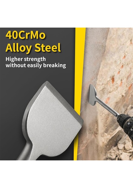 Sds Keski Seti, Sds Için 4pcs Kiremit Çıkarma Keski Bitleri Artı Döner Çekiç Matkap Ataşmanları, Yıkım Yontma Için (Yurt Dışından) modelleri