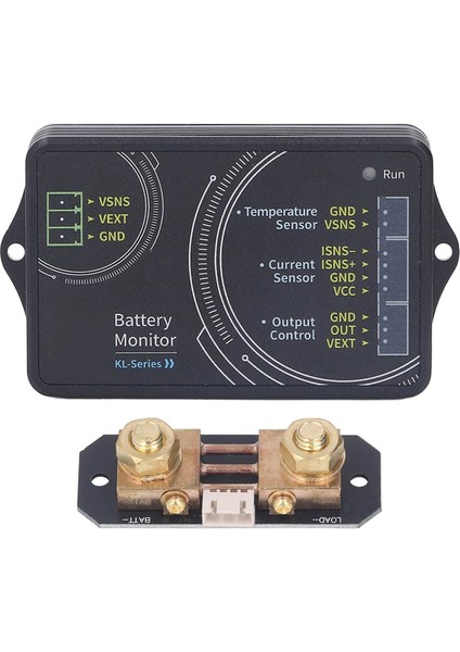 Pil Monitörü, Bluetooth Pil Kapasite Test Cihazı, 100A 0-120V Voltmetre Ampermetre Test Aracı, Kablosuz Pil Multimetre (Yurt Dışından)
