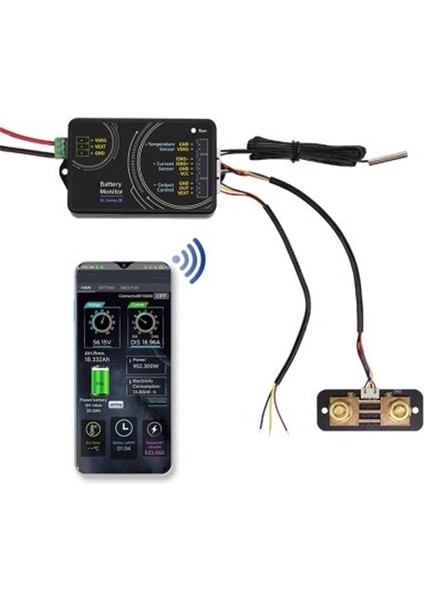 Pil Monitörü, Bluetooth Pil Kapasite Test Cihazı, 100A 0-120V Voltmetre Ampermetre Test Aracı, Kablosuz Pil Multimetre (Yurt Dışından) modelleri