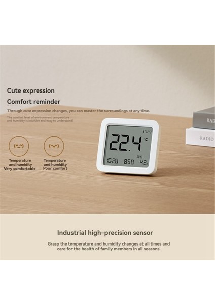 Xiaomi Mijia Için Akıllı Sıcaklık Nem Sensörü 3 Elektrikli Dijital Sıcaklık Nem Ölçer Mı Home App Için (Yurt Dışından) fiyatları