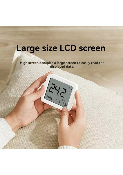 Xiaomi Mijia Için Akıllı Sıcaklık Nem Sensörü 3 Elektrikli Dijital Sıcaklık Nem Ölçer Mı Home App Için (Yurt Dışından) indirimleri