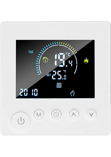 Tuya Wifi Termostat Sıcaklık Kontrolör Su Elektrik Zemin Isıtma Trv 3A Dijital LCD Duvar Duvarı Monte (Yurt Dışından) indirimleri