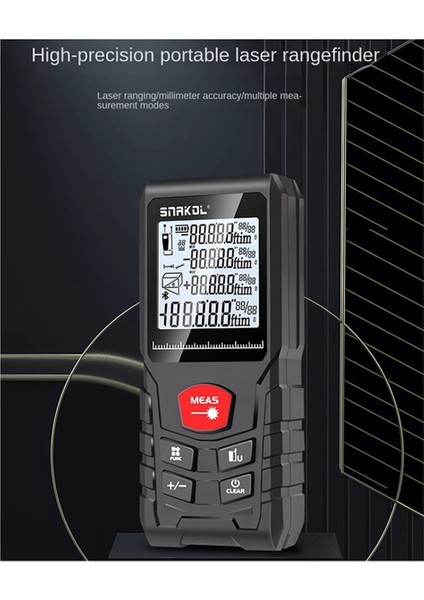 Snakol Mesafe Ölçer Mesafe Ölçüm Enstrümanı Profesyonel Dijital Mesafe Ölçer Ölçüm Aracı (Yurt Dışından) indirimleri