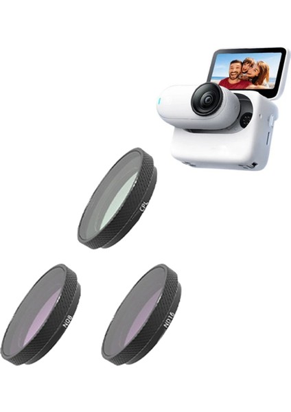 INSTA360 GO3S Için Kamera Lens Filtresi Cpl Nd8 ND16 Lens Filtresi Dairesel Polarizör Kamera Filtre Aksesuarları (Yurt Dışından) indirimleri