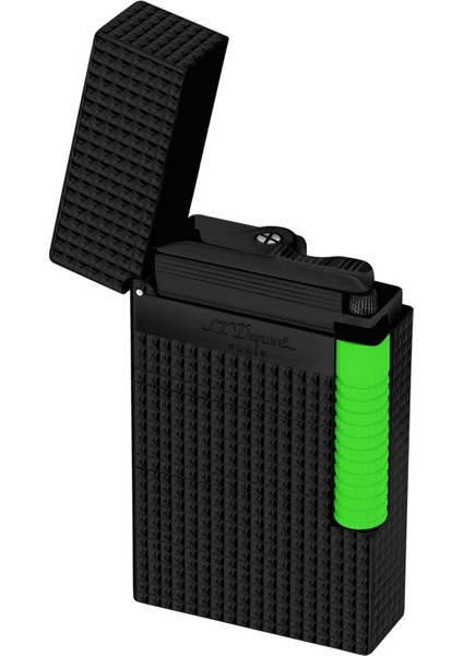 Fluo Le Grand Dupont Neon Yeşil Diamond Head Çakmak C23072 fırsatları