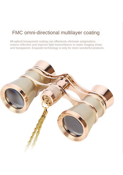 3X25 Opera Görüntüleme Dürbünleri Sap/zincir Bayanlar ile Tüm Metaller Retro Küçük Dürbünler Mini Dürbün (Yurt Dışından) modelleri