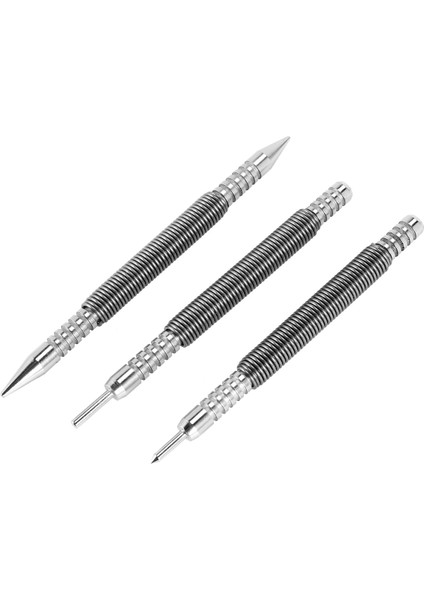 3 Pcs Tırnak Seti ve Menteşe Pim Aracı Merkezi Punch Yay Yüklü Tırnak Kapısı 1/32 Inç 1/16 Inç Çift Kafa, 1/8 Inç (Yurt Dışından) fiyatları