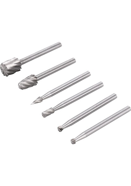 6pcs Hss Döner Çoklu Alet Çapak Yönlendirici Yönlendirici Bit Fabrikası Kesici Eki Dremel Için (Yurt Dışından) modelleri