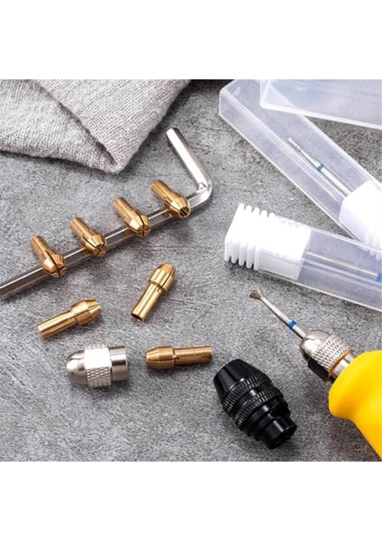 10 Adet Matkap Mandalı Kolet Seti, 1/32 Inç Ila 1/8 Inç Pirinç Hızlı Dönen Matkap Somunu Değiştirme 4485 4486 Anahtarsız Dril (Yurt Dışından) fırsatları