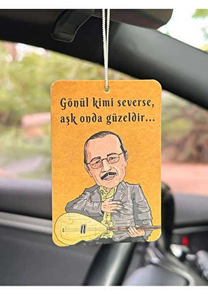 Neşet Ertaş Figürlü Dekoratif Oto Kokusu Şık Tasarım ve Fresh Koku fiyatları