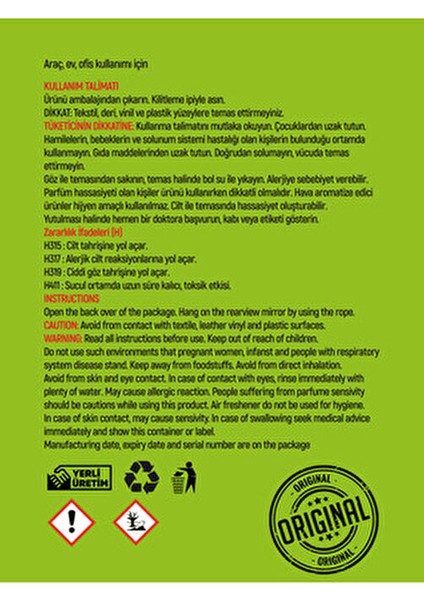 Kuzey Tekinoğlu Komik Tasarımlı Dekoratif Oto Kokusu Şık Tasarım ve Fresh Koku modelleri
