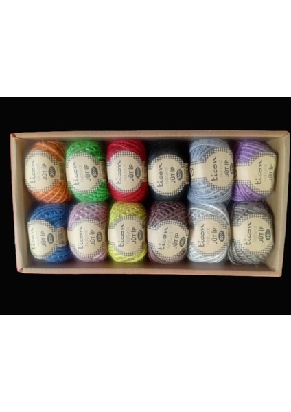 Jüt Ipi (30 Mt) 12 Li Kutu Karışık Renk modelleri