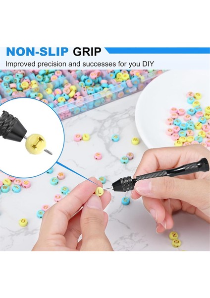 26 Pcs Mikro Matkap Bit Seti, Pin Mengene El Matkabı Manuel Takılarla Mikro Matkap Bitleri (0.5mm-2.5mm), Döner Zanaat Matkabı (Yurt Dışından) modelleri