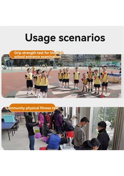 Dijital El Dinamometresi El Kavrama Güç Eğitmeni USB Şarj Edilebilir Kavrama Güçlendirici El Egzersiz Metre Siyah Beyaz (Yurt Dışından) fırsatları