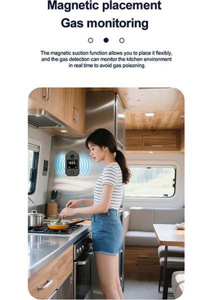 4 Aradan 1 Portatif Karbon Monoksit Dedektörü Sıcaklık ve Nem Uzun Süreli Co Alarm Dış Mekan El Feneri Dedektörü (Yurt Dışından) indirimleri